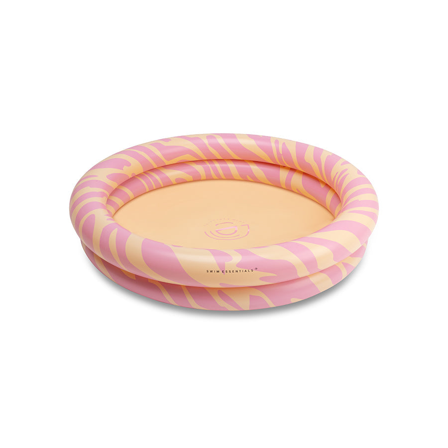 Vibrant stripes | roze baby zwembad ø 100 cm