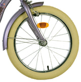 Volare blossom kinderfiets - meisjes - 18 inch - paars - twee handremmen