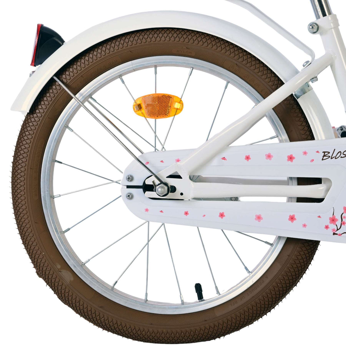 Volare bloesem kinderfiets - meisjes - 18 inch - wit