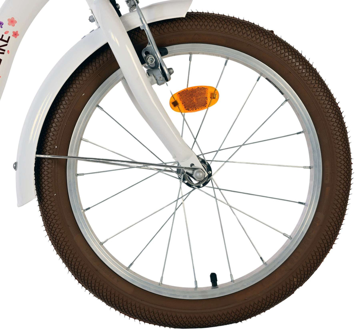 Volare bloesem kinderfiets - meisjes - 18 inch - wit