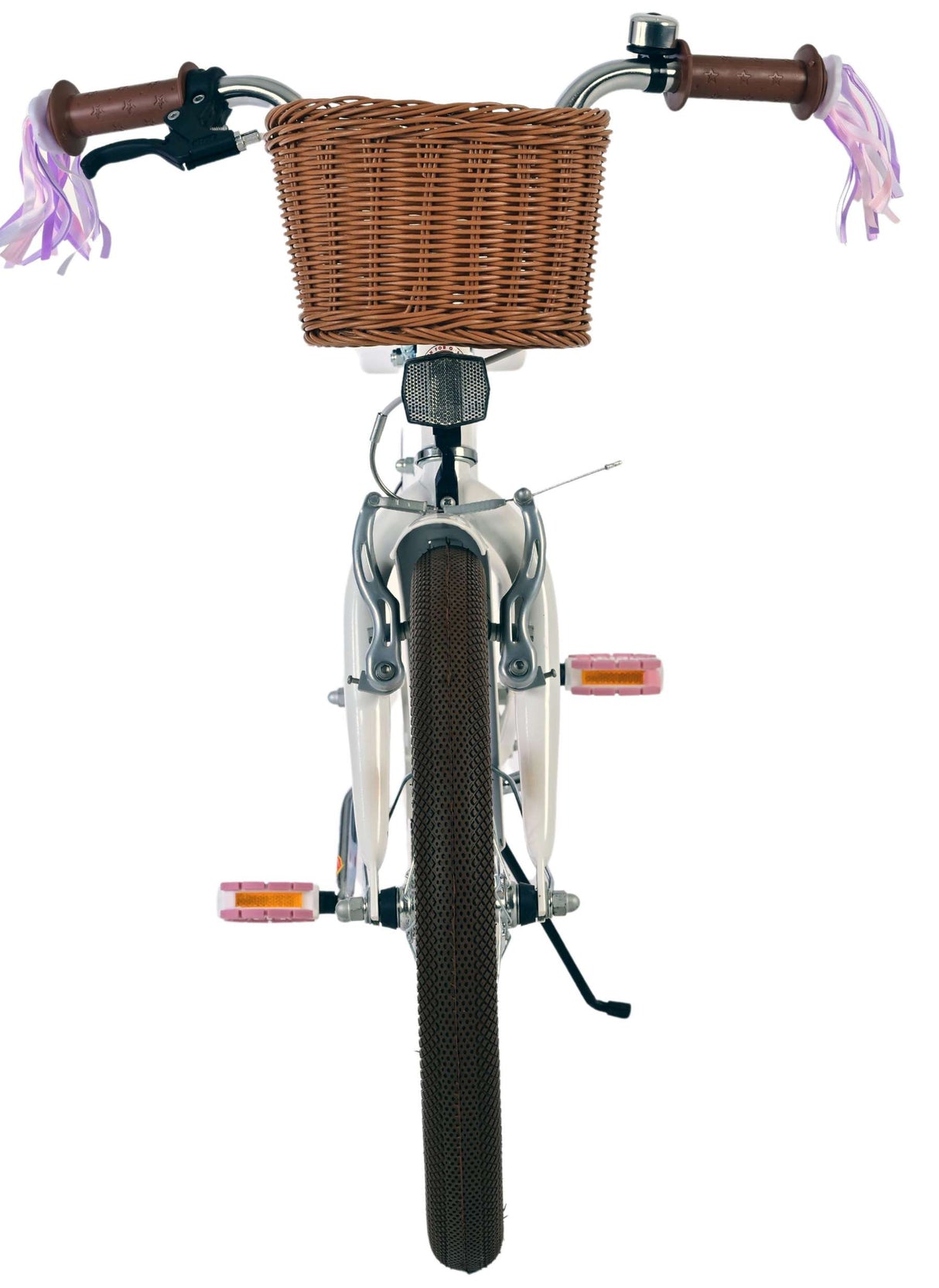Volare bloesem kinderfiets - meisjes - 18 inch - wit
