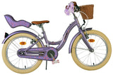 Volare bloesem kinderfiets - meisjes - 18 inch - paars - twee handremmen