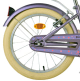 Volare bloesem kinderfiets - meisjes - 18 inch - paars - twee handremmen