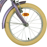 Volare bloesem kinderfiets - meisjes - 18 inch - paars - twee handremmen