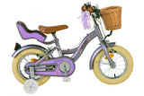 Volare blossom kinderfiets - meisjes - 12 inch - paars - twee handremmen