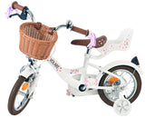 Volare bloesem kinderfiets - meisjes - 12 inch - wit