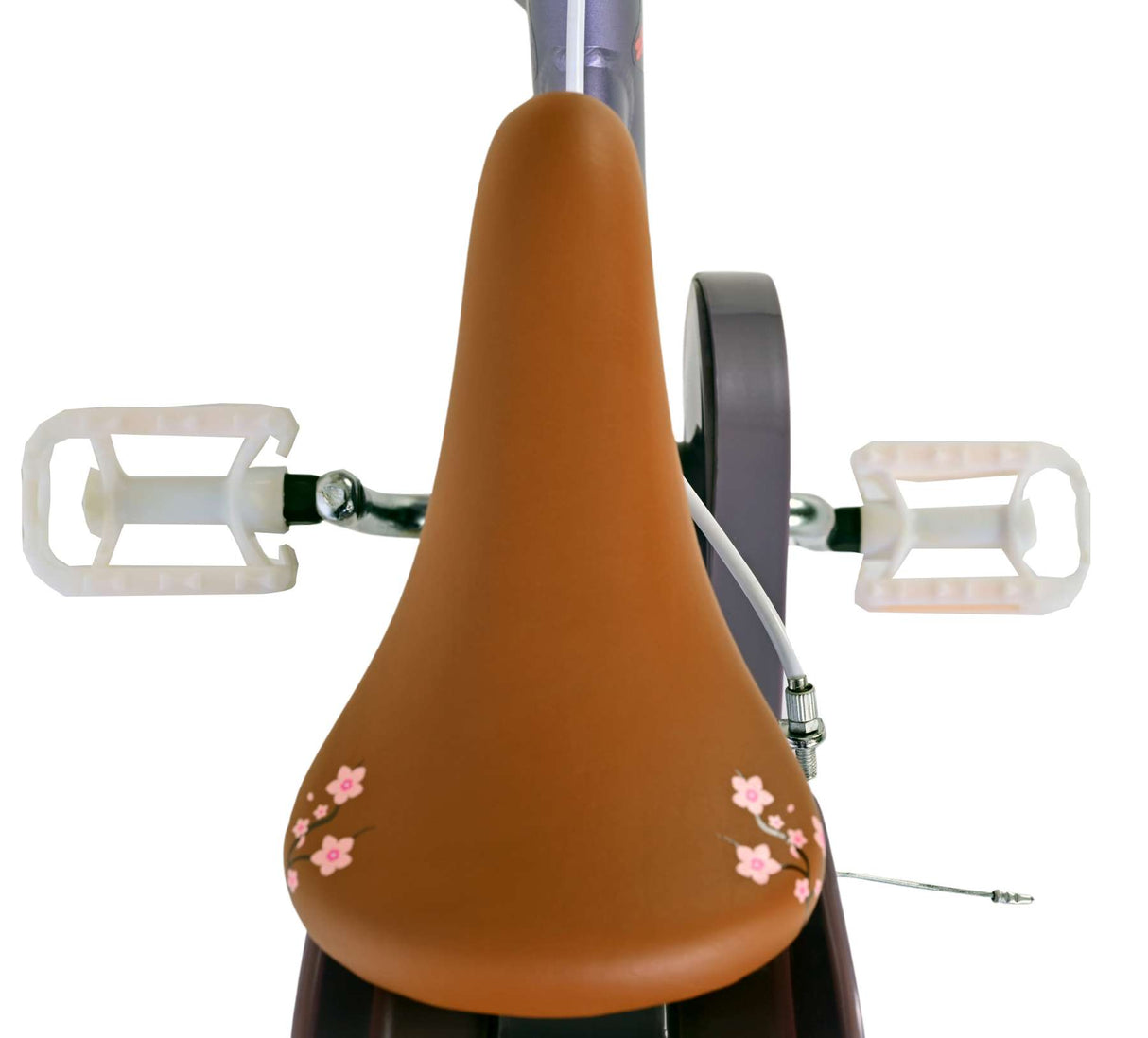 Volare blossom kinderfiets - meisjes - 14 inch - paars - twee handremmen