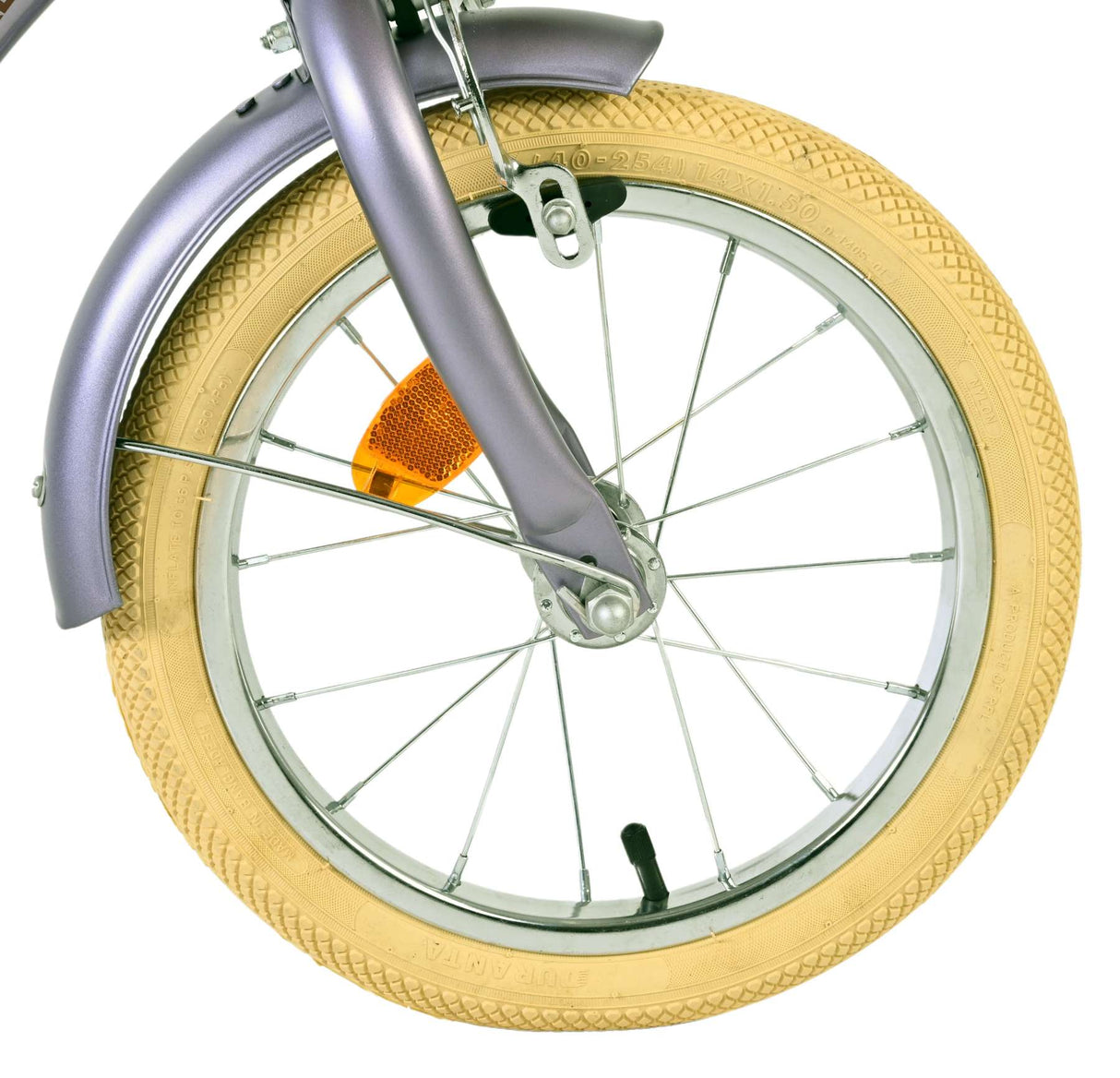 Volare blossom kinderfiets - meisjes - 14 inch - paars