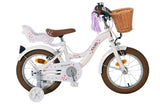 Volare Blossom Kinderfiets Meisjes 14 inch Wit Twee Handremmen