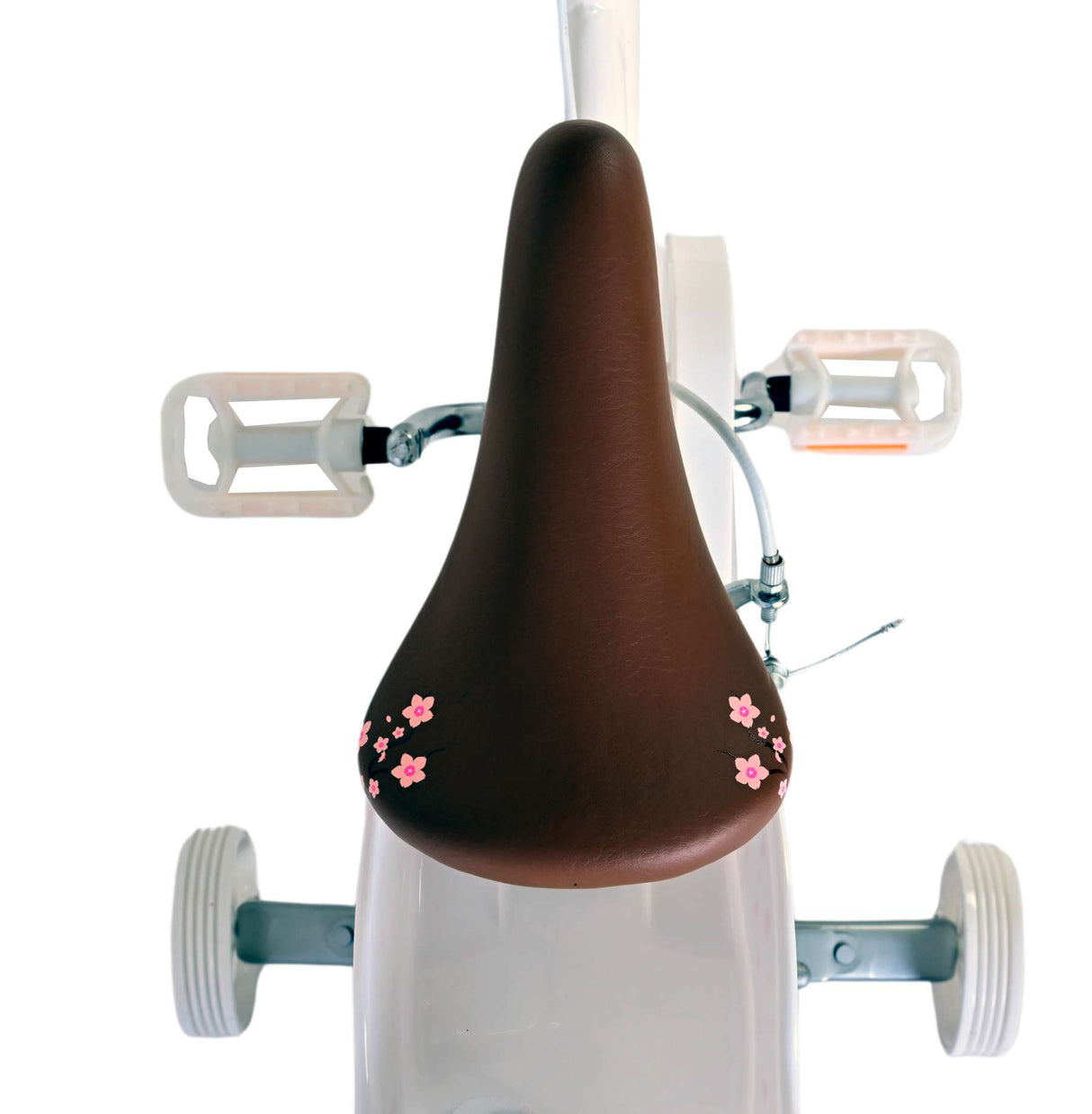 Volare Blossom Kinderfiets Meisjes 14 inch Wit Twee Handremmen