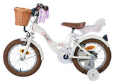 Volare Blossom Kinderfiets Meisjes 14 inch Wit Twee Handremmen