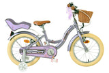Volare bloesem kinderfiets - meisjes - 16 inch - paars - twee handremmen
