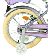 Volare bloesem kinderfiets - meisjes - 16 inch - paars - twee handremmen