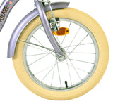 Volare bloesem kinderfiets - meisjes - 16 inch - paars - twee handremmen