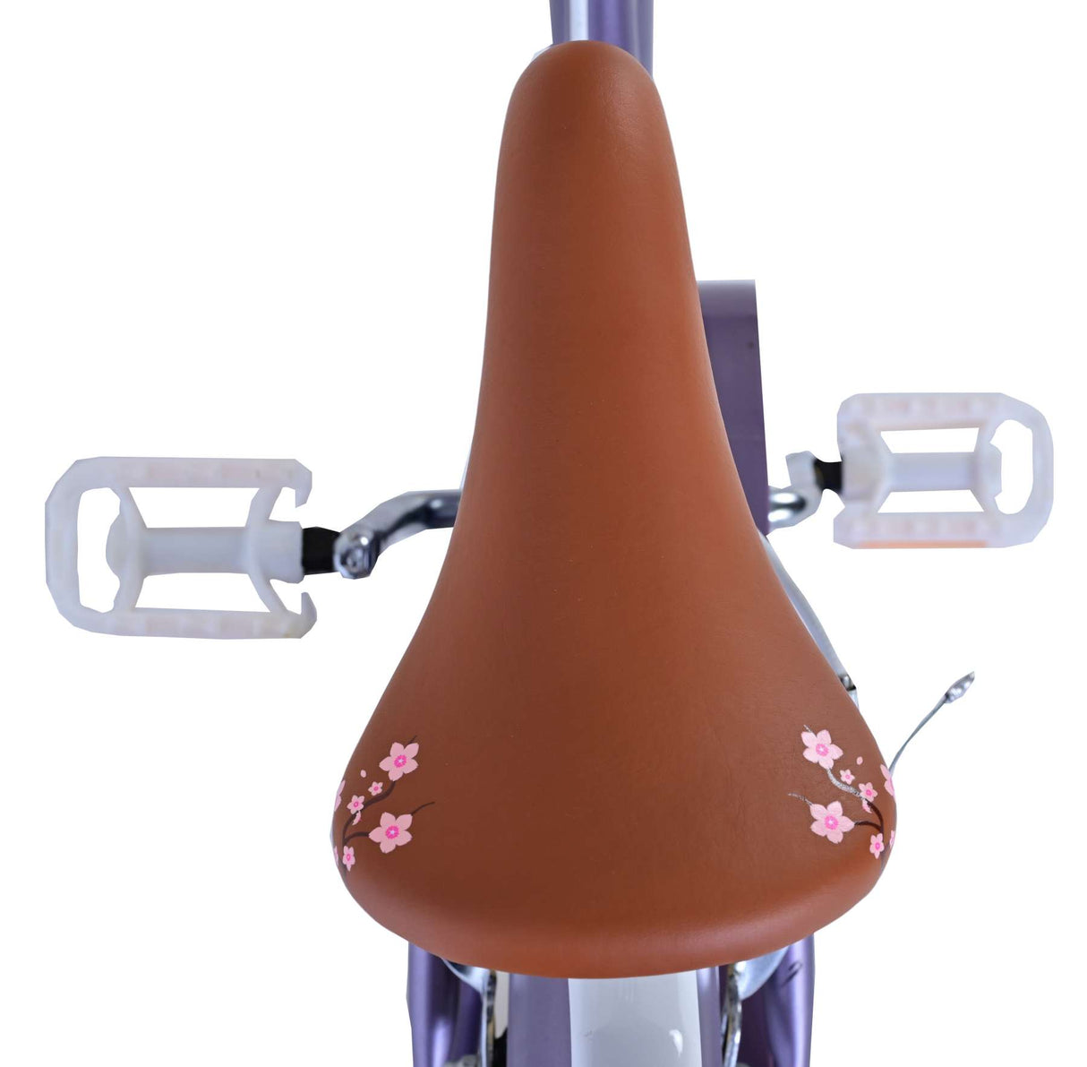 Volare blossom kinderfiets - meisjes - 16 inch - paars - twee handremmen