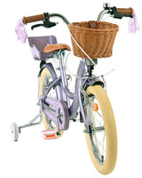 Volare bloesem kinderfiets - meisjes - 16 inch - paars - twee handremmen