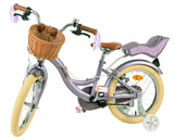 Volare bloesem kinderfiets - meisjes - 16 inch - paars - twee handremmen