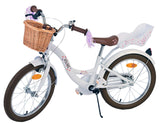 Volare Blossom Kinderfiets Meisjes 18 inch Wit