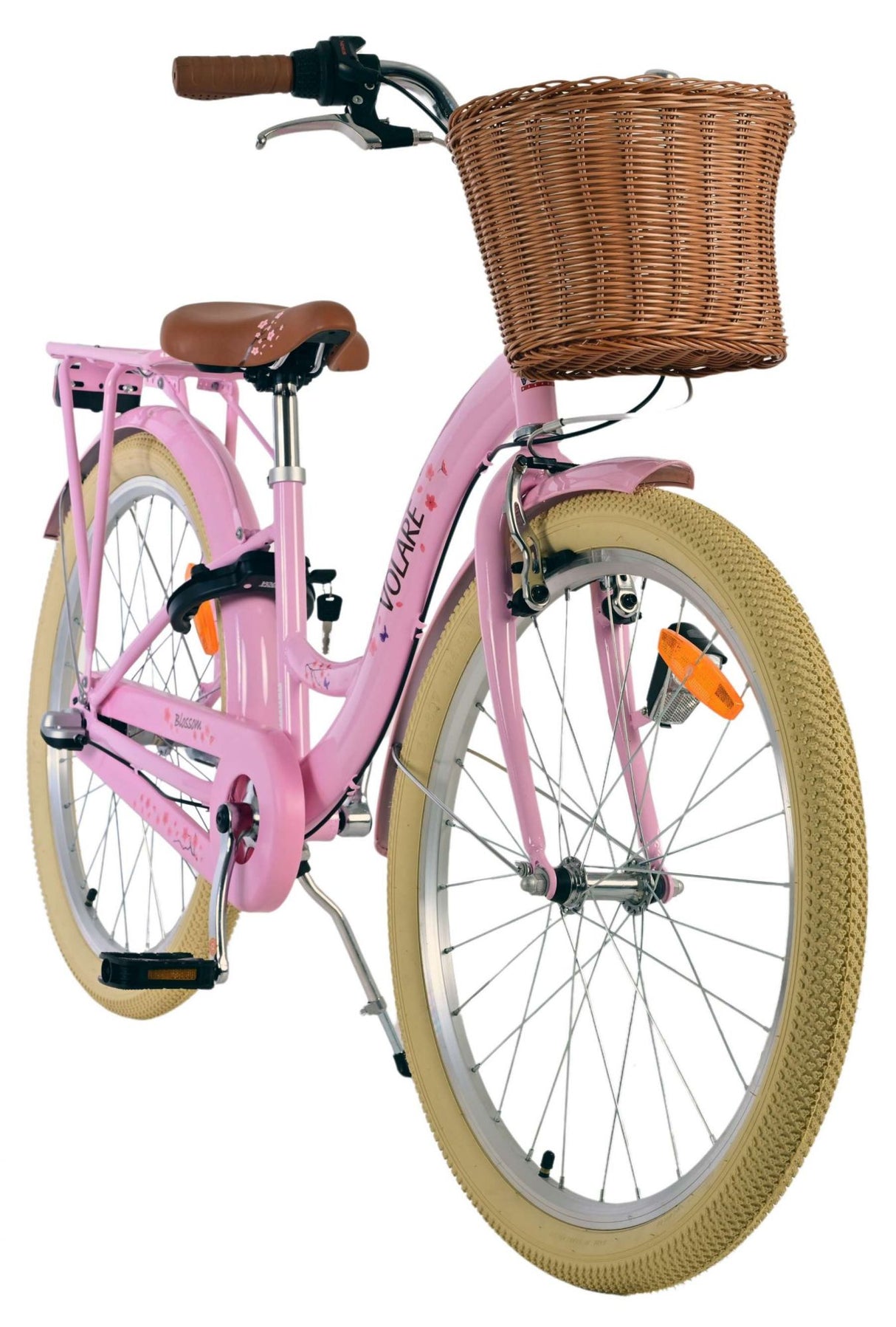 Volare blossom kinderfiets - meisjes - 24 inch - roze - 3 versnellingen