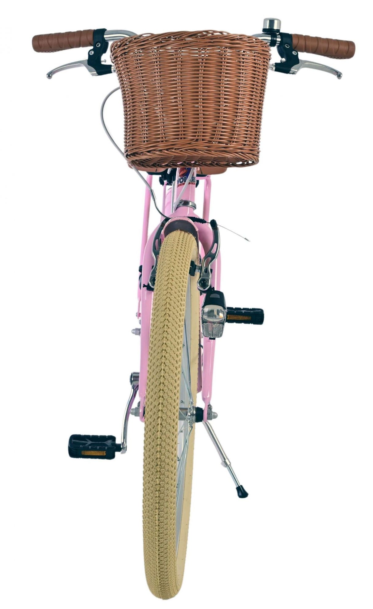 Volare blossom kinderfiets - meisjes - 24 inch - roze - twee handremmen