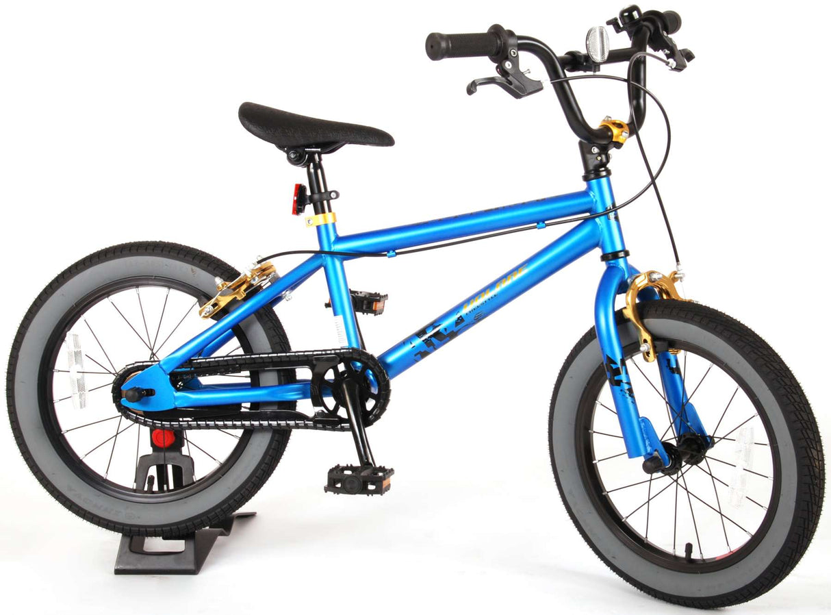 Volare Cool Rider Kinderfiets Jongens 16 inch Blauw Twee handremmen 95% afgemonteerd