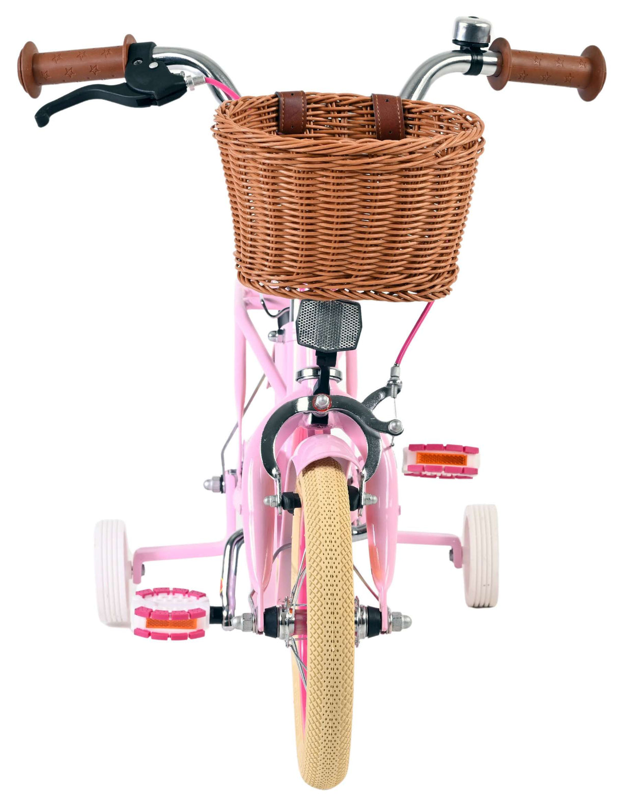 Volare uitstekende kinderfiets - meisjes - 12 inch - roze