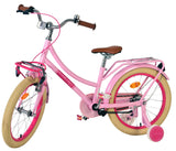 Volare uitstekende kinderfiets - meisjes -18 inch - roze - 95% afgemonteerd