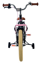 Volare uitstekende kinderfiets - meisjes - 18 inch - zwart - 95% afgemonteerd