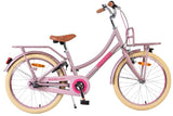 Volare uitstekende kinderfiets - meisjes - 20 inch - mat roze - 3 versnellingen
