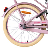 Volare uitstekende kinderfiets - meisjes - 20 inch - mat roze - 3 versnellingen