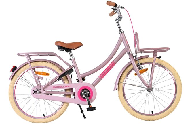 Volare excellente kinderfiets - meisjes - 20 inch - mat roze