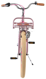 Volare uitstekende kinderfiets - meisjes - 24 inch - mat roze - 3 versnellingen
