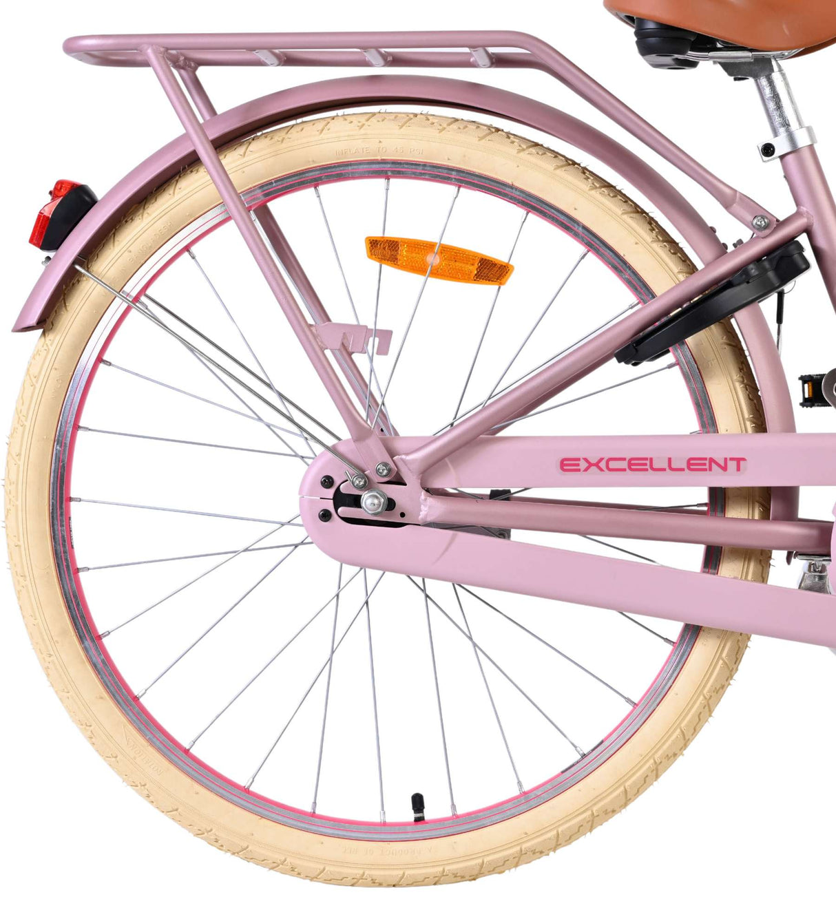 Volare excellente kinderfiets - meisjes - 24 inch - mat roze