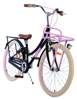 Volare Volare Kinderfiets Meisjes 24 inch Zwart Twee handremmen