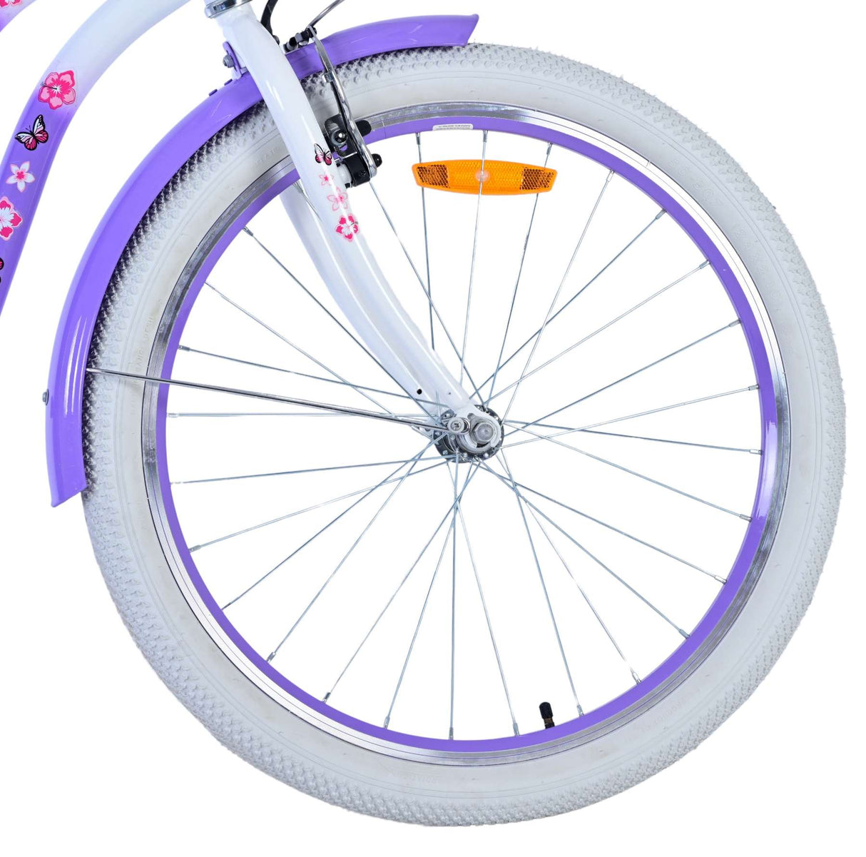 Volare lovely kinderfiets - meisjes - 24 inch - paars
