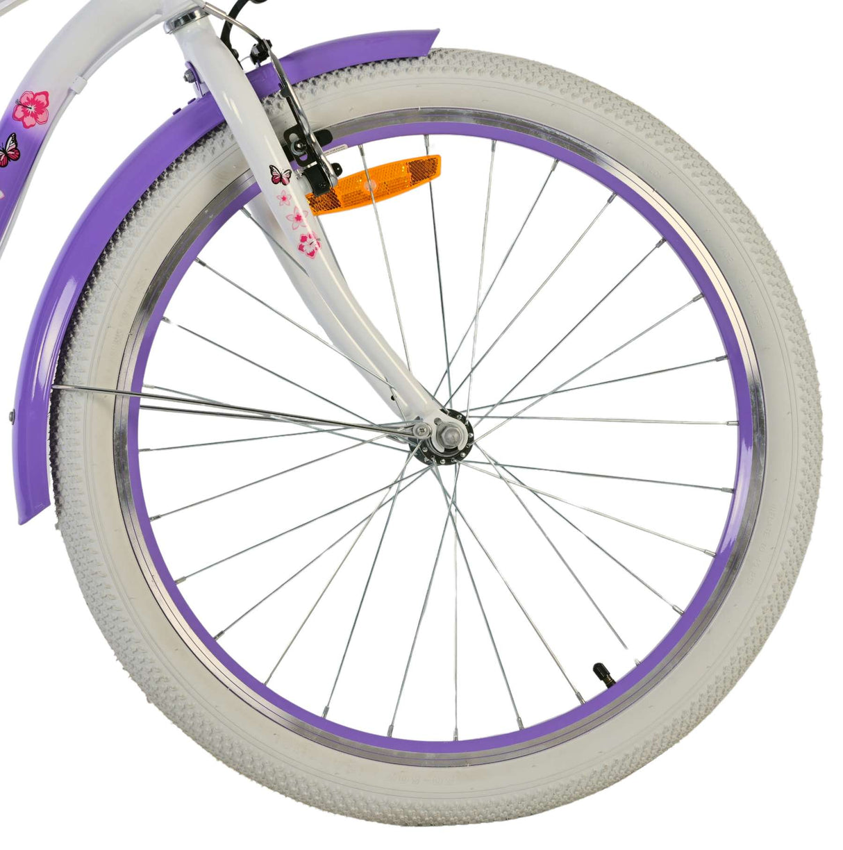 Volare lovely kinderfiets - meisjes - 24 inch - paars - 7 versnellingen