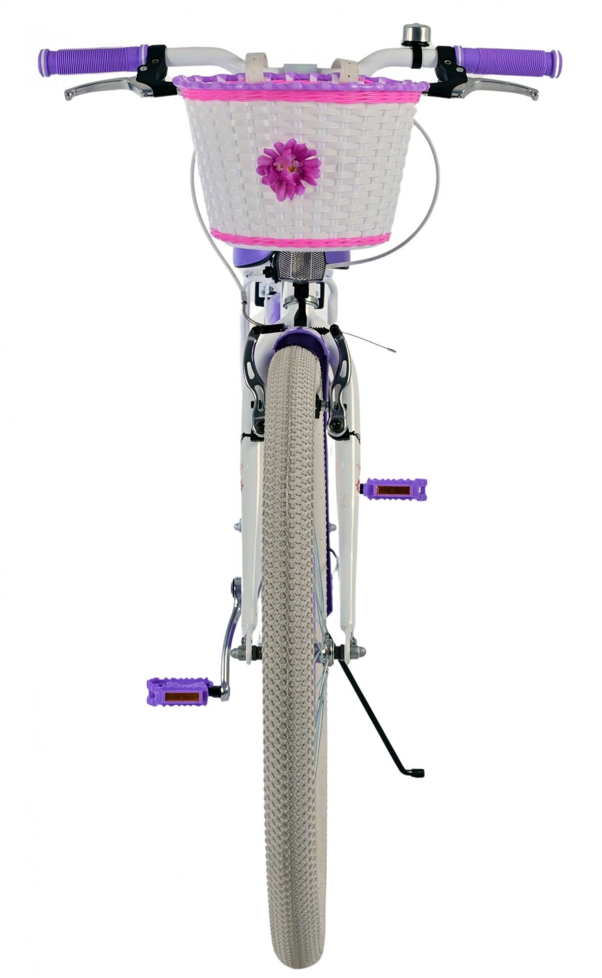 Volare lovely kinderfiets - meisjes - 26 inch - paars - twee handremmen