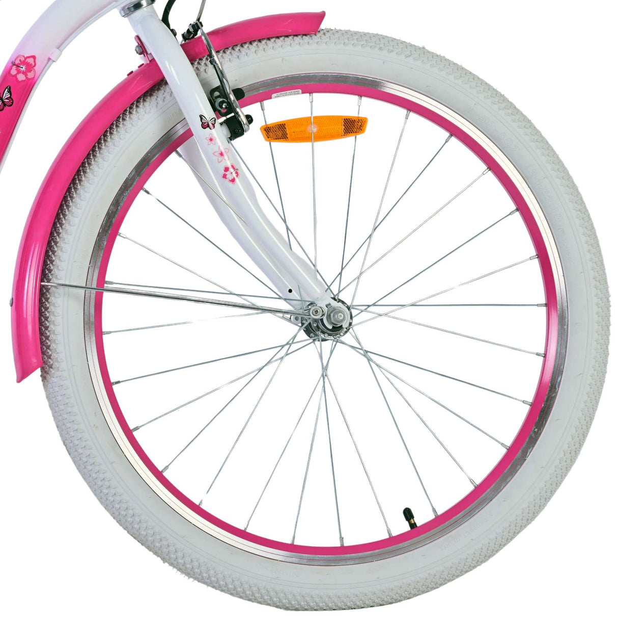 Volare lovely kinderfiets - meisjes - 24 inch - roze - 7 versnellingen