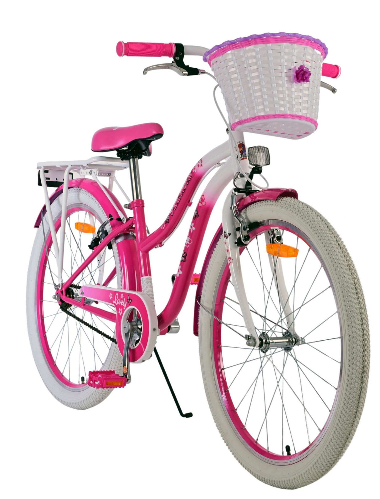 Volare lovely kinderfiets - meisjes - 26 inch - paars