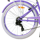 Volare lovely kinderfiets - meisjes - 26 inch - paars - 7 speed