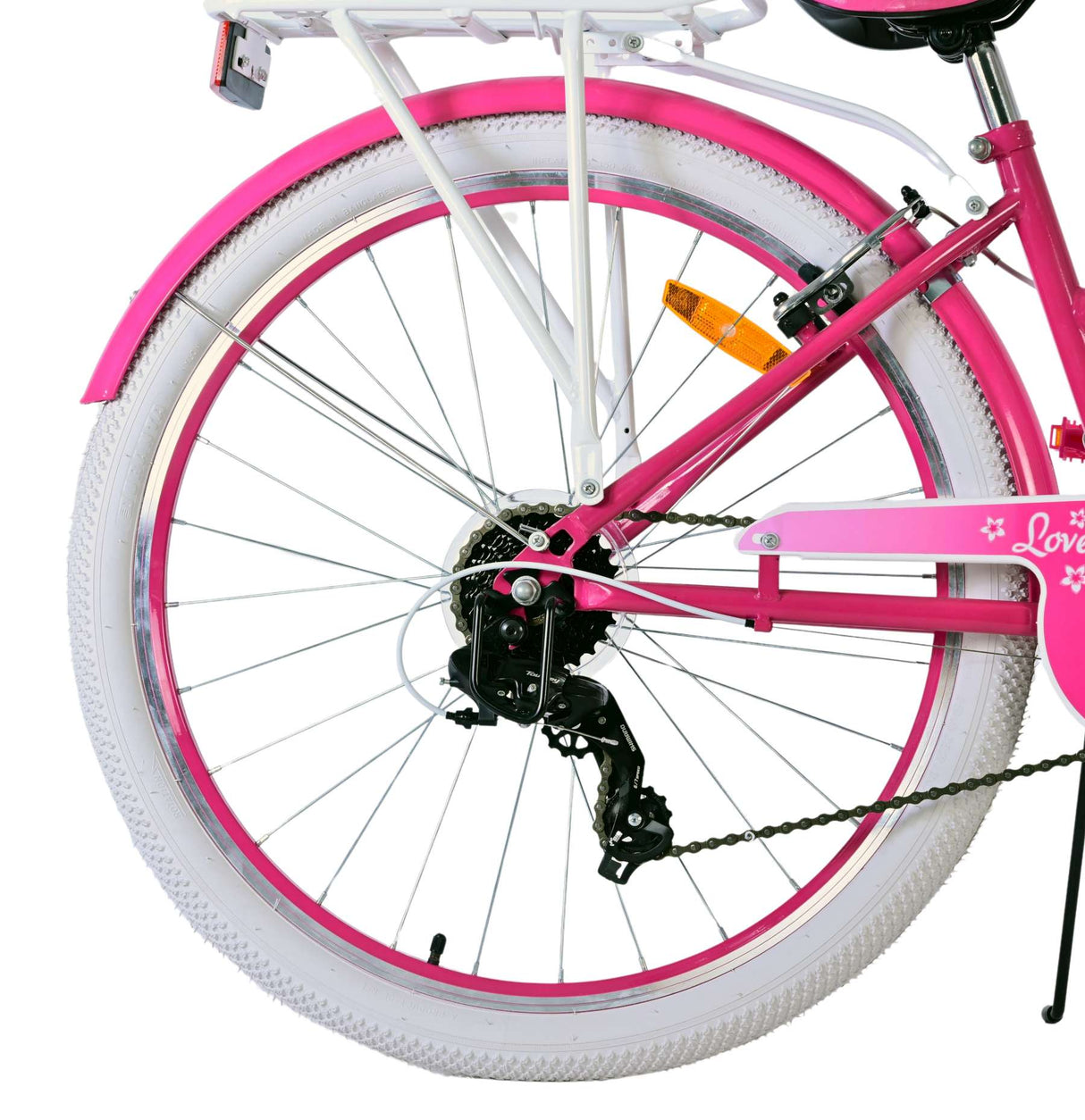 Volare lovely kinderfiets - meisjes - 26 inch - roze - 7 speed