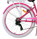 Volare lovely kinderfiets - meisjes - 26 inch - roze - 7 speed