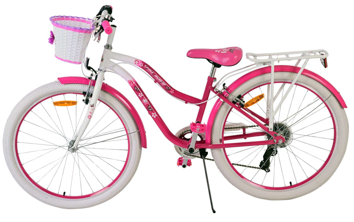 Volare lovely kinderfiets - meisjes - 26 inch - roze - 7 speed