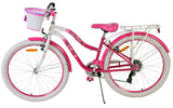 Volare lovely kinderfiets - meisjes - 26 inch - roze - 7 speed