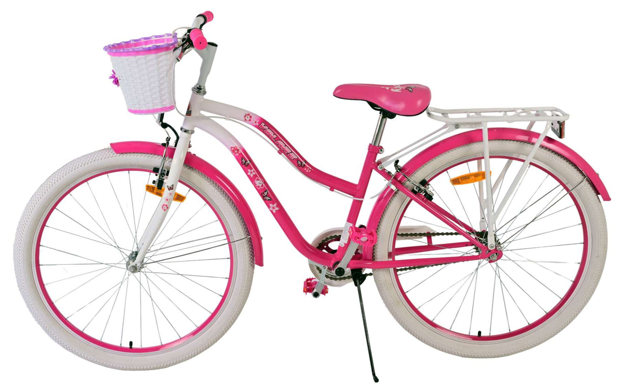 Volare lovely kinderfiets - meisjes - 26 inch - roze - twee handremmen