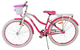 Volare lovely kinderfiets - meisjes - 26 inch - roze - twee handremmen