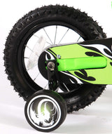 Volare Motor Kinderfiets - Jongens - 12 inch - Groen - 95% afgemonteerd