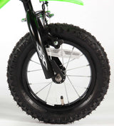 Volare Motor Kinderfiets - Jongens - 12 inch - Groen - 95% afgemonteerd