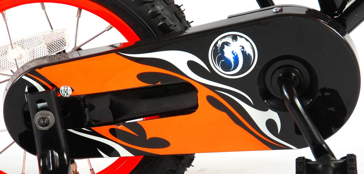 Volare Motor Kinderfiets Jongens 12 inch Oranje 95% afgemonteerd