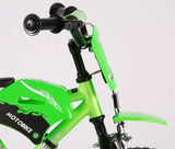 Volare Motor Kinderfiets - Jongens - 12 inch - Groen - 95% afgemonteerd